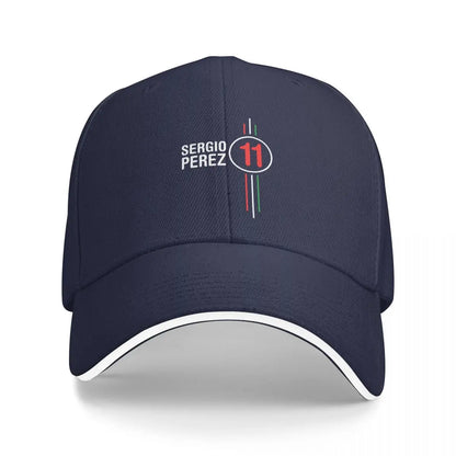 Gorra Sergio Perez F1 Car Racing Washed Men&