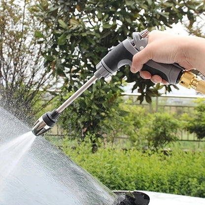 portatil High-Pressure Water Gun Adjustable Metal Cleaning Car Wash Machine Garden Watering Hose Nozzle Sprinkler Foam Water Gun