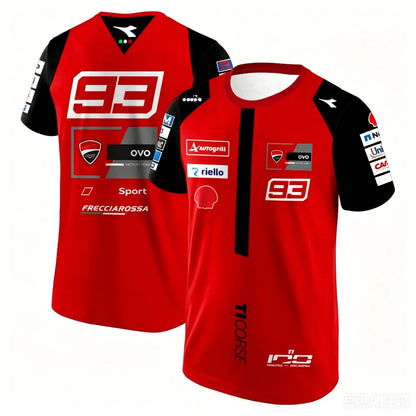 2026 New Francesco Bagnaia 63 Racing Team T-Shirts Plus Size