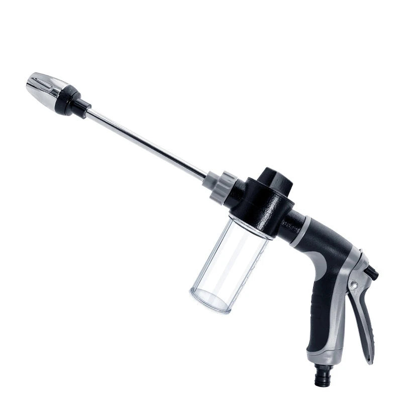 portatil High-Pressure Water Gun Adjustable Metal Cleaning Car Wash Machine Garden Watering Hose Nozzle Sprinkler Foam Water Gun
