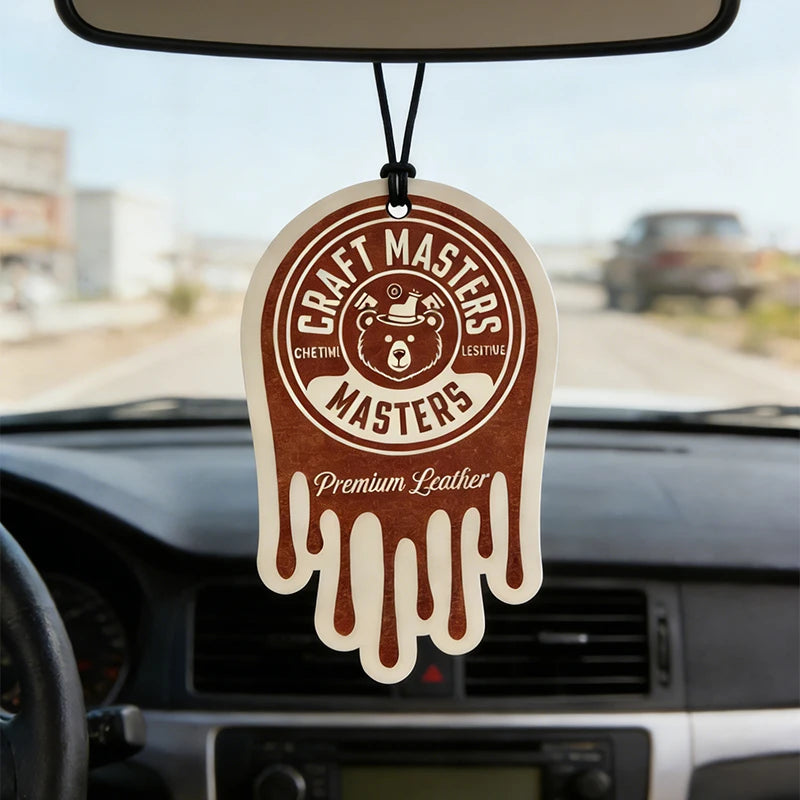 Chemical Leather Scent Aroma a lether Neutral Car Perfume and Non-Toxic Air Freshener