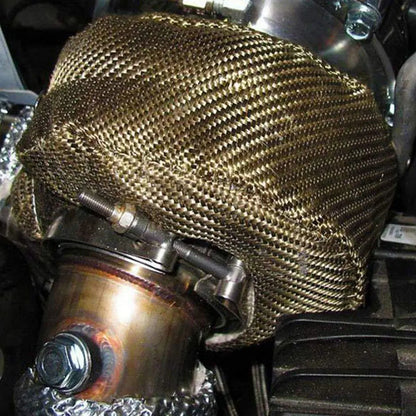 T2 T25 T28 T3 T4 T6 Glasvezel Turbo Hitteschild Turbocharger Deken Cover Meest Turbine High temperature Protection Wrap Heat