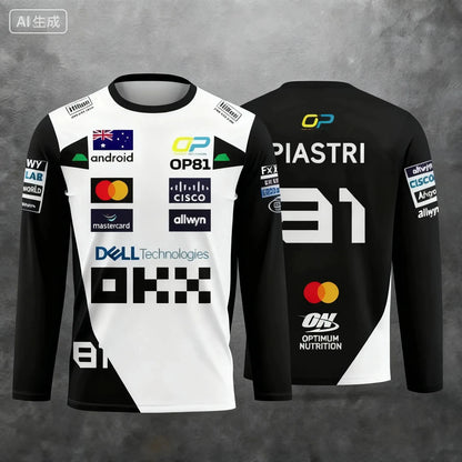 2026 New Racing Style Long Sleeve T Shirt Extreme Motorsport Racing