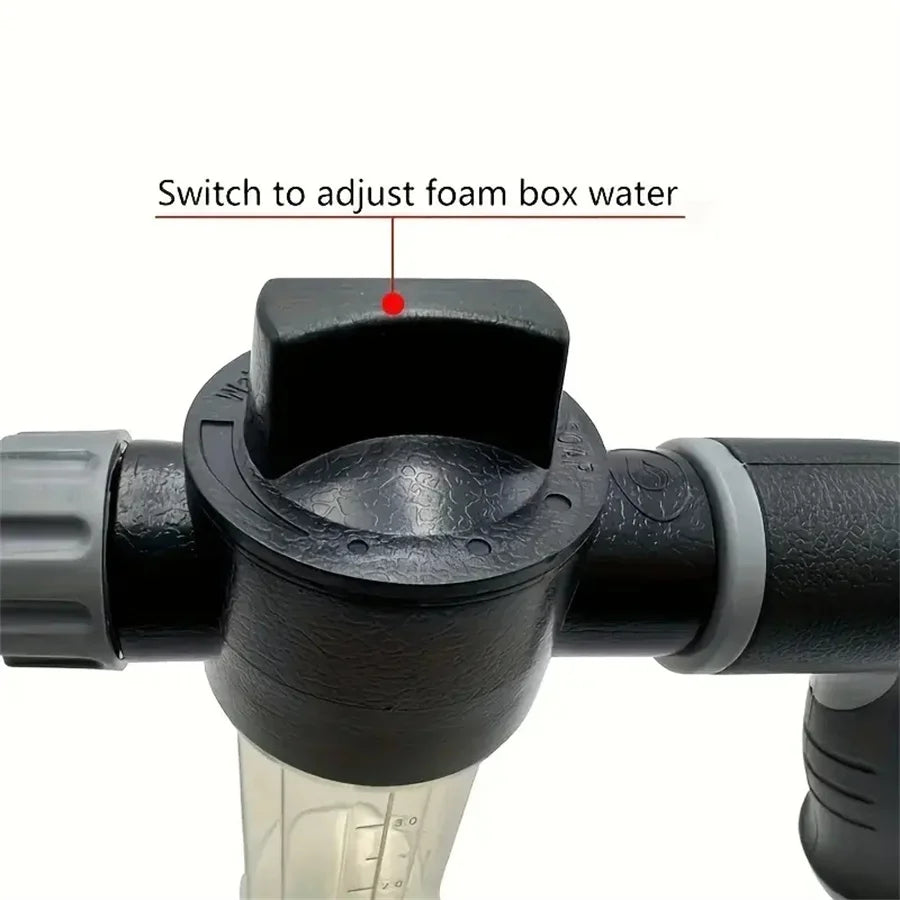 portatil High-Pressure Water Gun Adjustable Metal Cleaning Car Wash Machine Garden Watering Hose Nozzle Sprinkler Foam Water Gun
