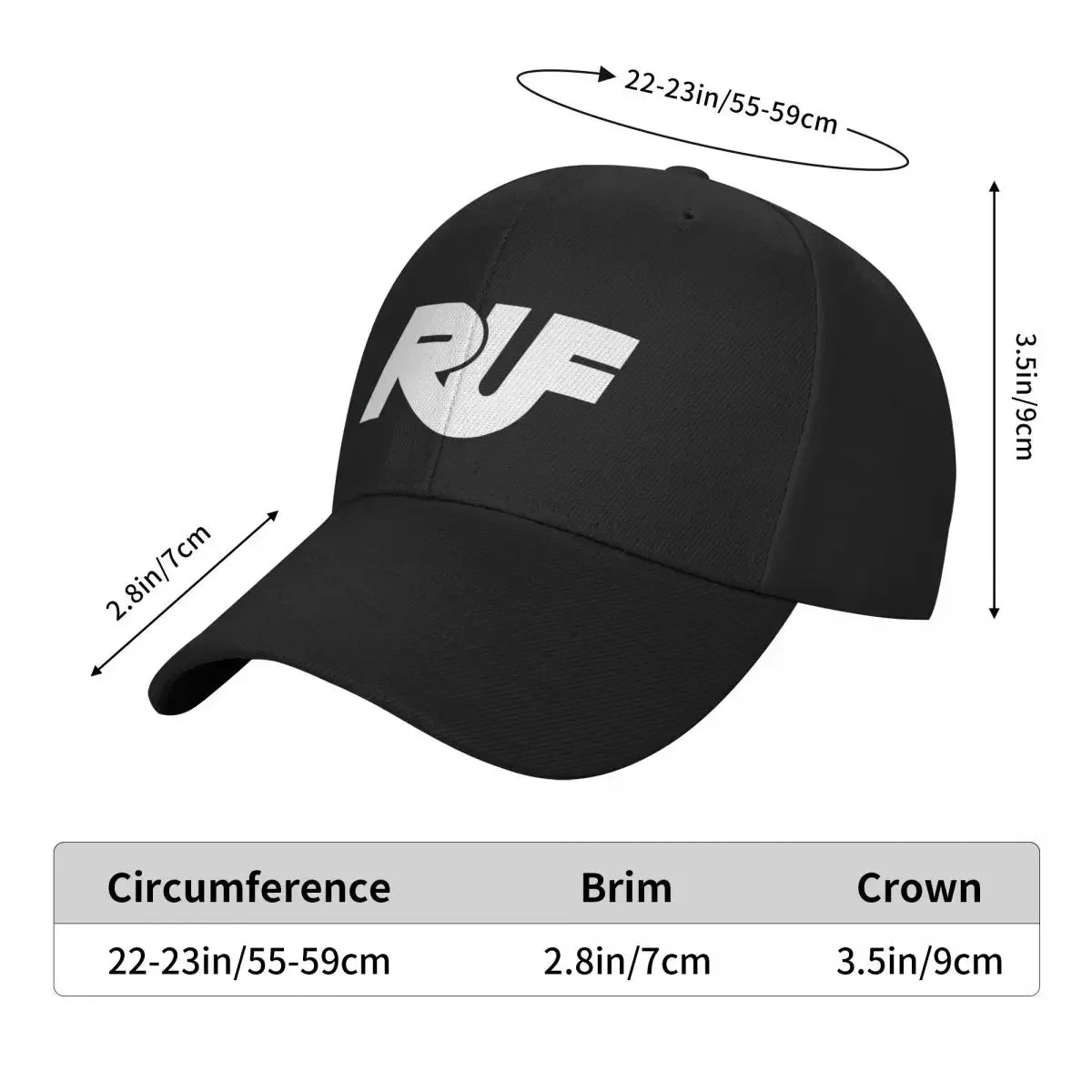 Gorra New RUF Tuner Cap Snapback Cap Sunhat |-F-| Trucker Hat For Man Women&