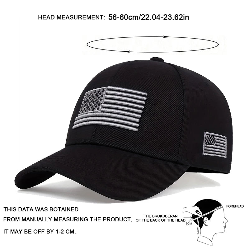 Gorra American Flag Cap for Men Snapback Hat for Men&amp;Women Bone Gorra Casquette Fashion